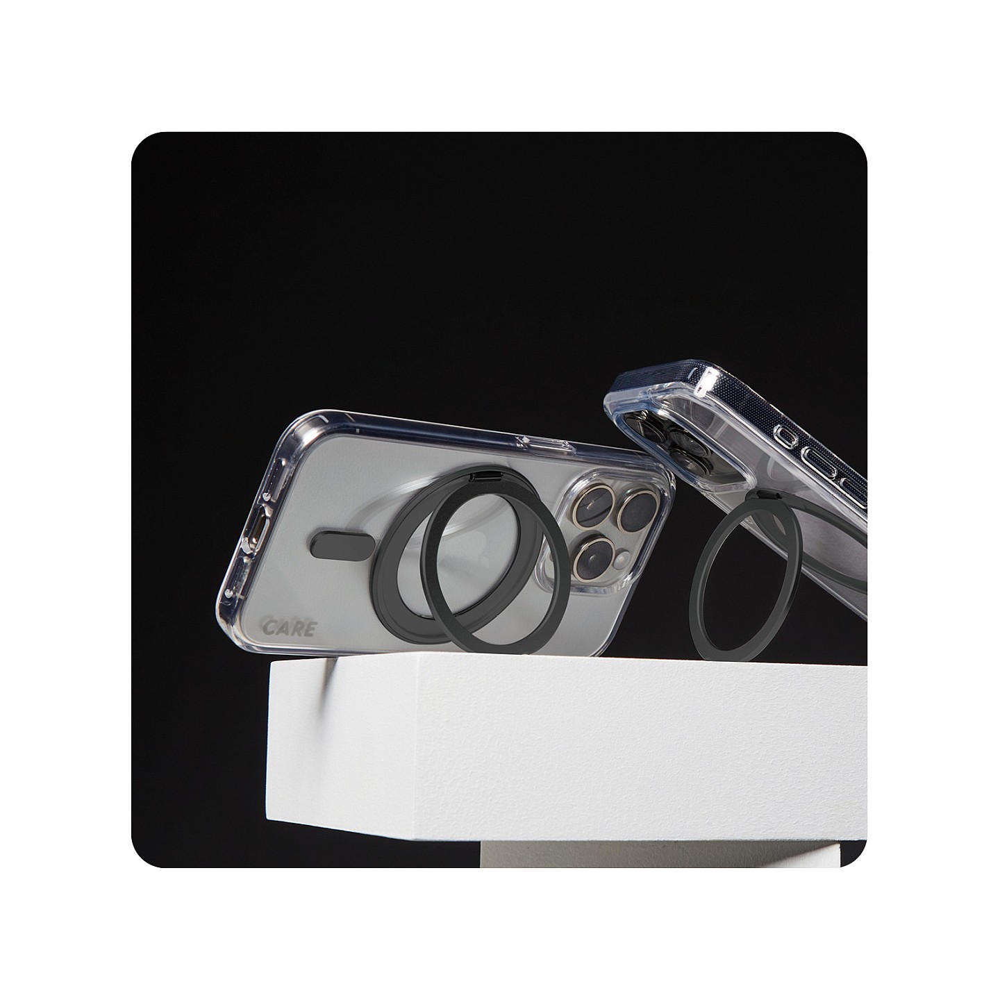 CARE Case Feature Black Kickstand MagSAFE iPhone 16 Pro — Buy in Cyprus with Fast Delivery