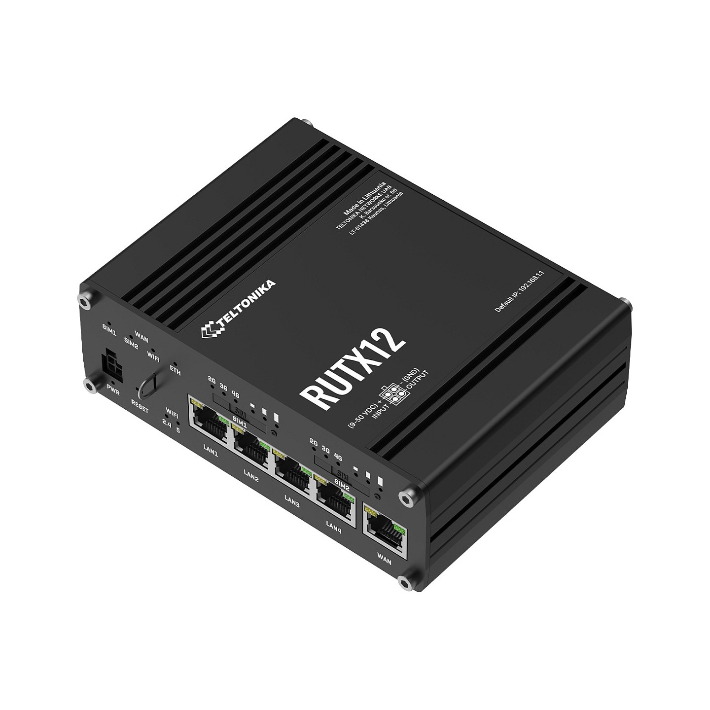 Teltonika RUTX12 - Wireless Router — Buy in Cyprus with Fast Delivery