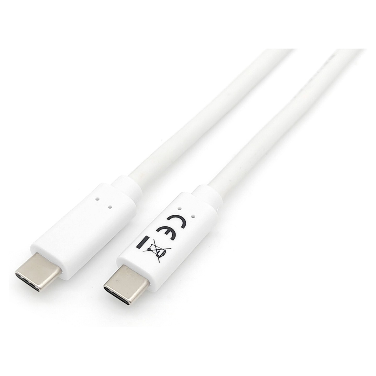 Equip Kabel USB-C 3.2 - to C St St 2.00m 3A 20V ws — Buy in Cyprus with Fast Delivery