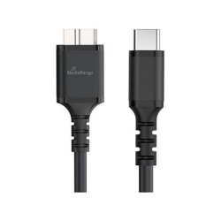 MediaRange Ladekabel USB 3.0 Micro-B auf USB-C. 50cm. sw — Buy in Cyprus with Fast Delivery
