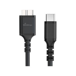 MediaRange Ladekabel USB 3.0 Micro-B auf USB-C. 50cm. sw — Buy in Cyprus with Fast Delivery
