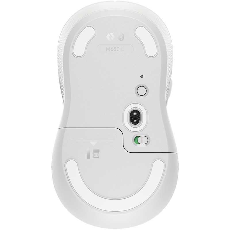 Buy Logitech Signature M650 Large - White - Wireless Right-Hand Office Mouse, 40... in Cyprus, Nicosia, Limassol, Larnaka, Pafos