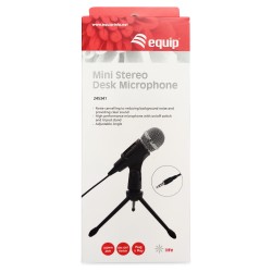 Equip Tischmikrofon+Einstellbarer Winkel mini 3.5mm Klinke — Buy in Cyprus with Fast Delivery