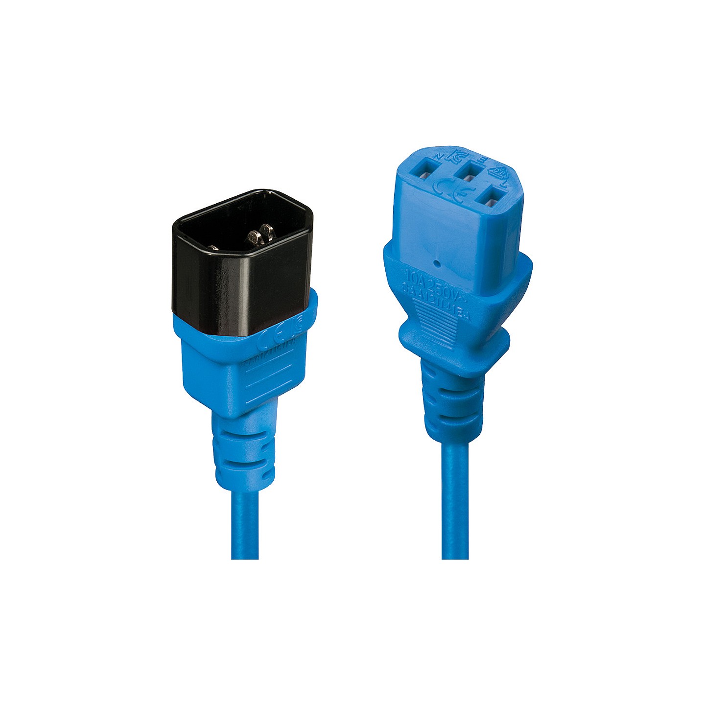 LINDY IEC-Netzverlängerung C14 - C13 blau 1m — Buy in Cyprus with Fast Delivery