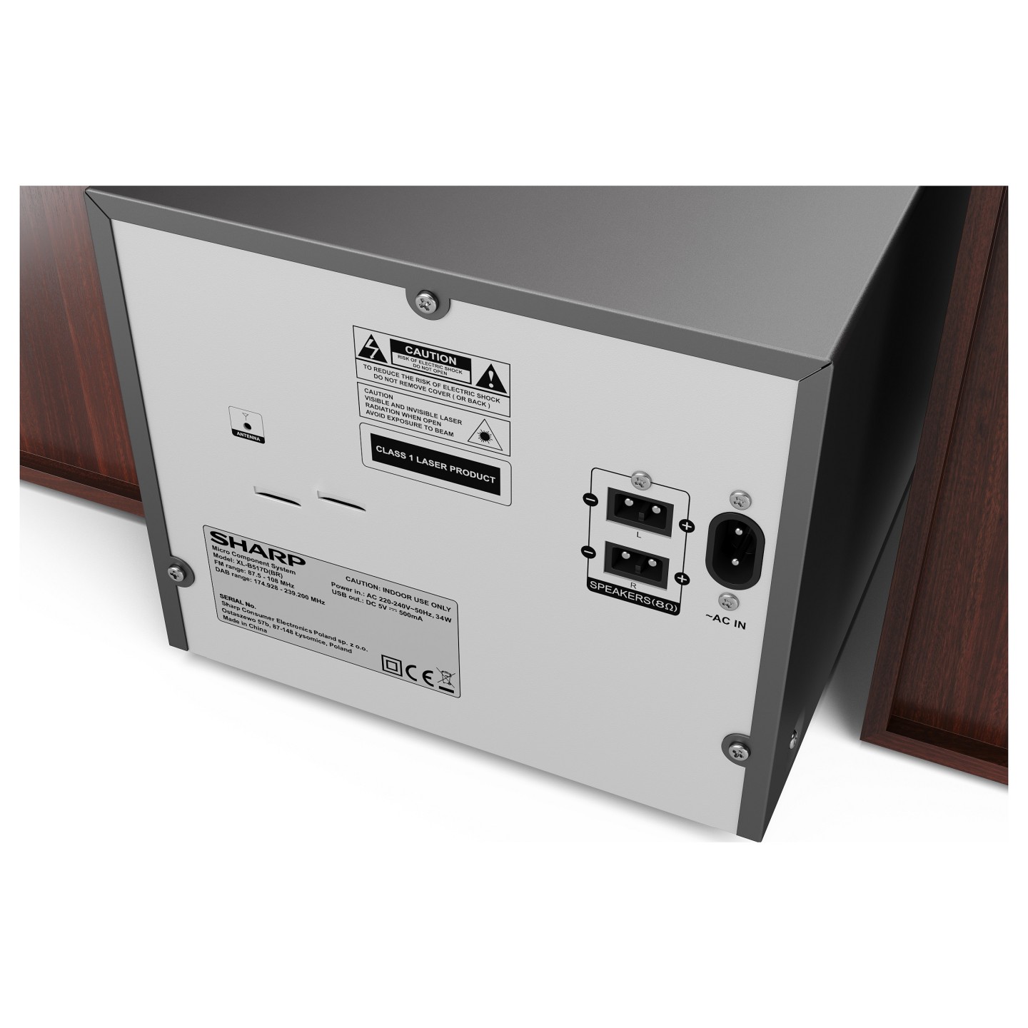 Sharp XL-B517BR braun — Buy in Cyprus with Fast Delivery