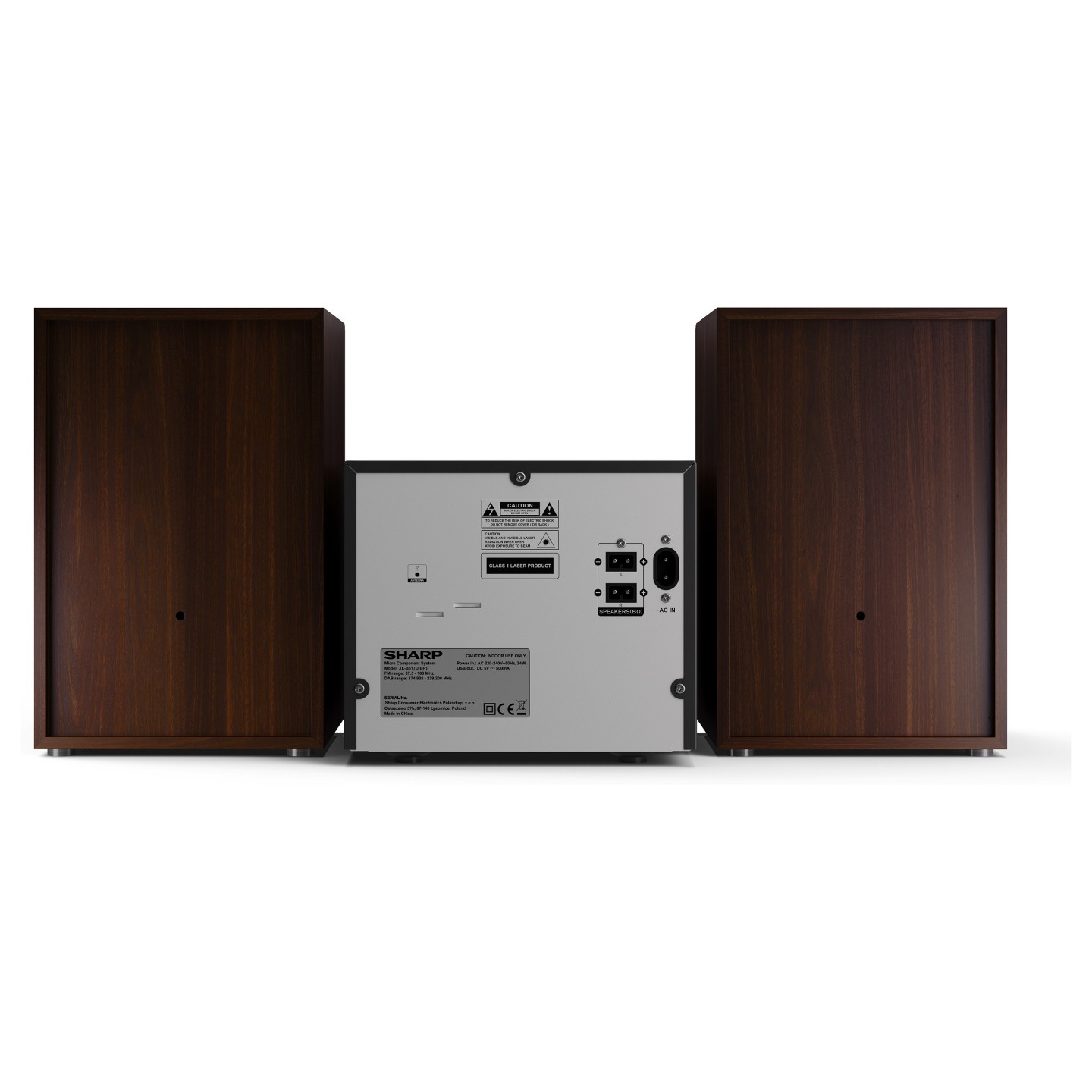 Sharp XL-B517BR braun — Buy in Cyprus with Fast Delivery
