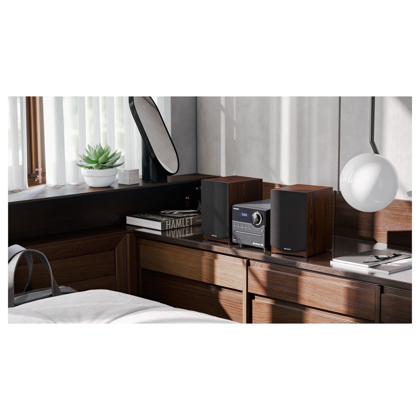 Sharp XL-B517BR braun — Buy in Cyprus with Fast Delivery