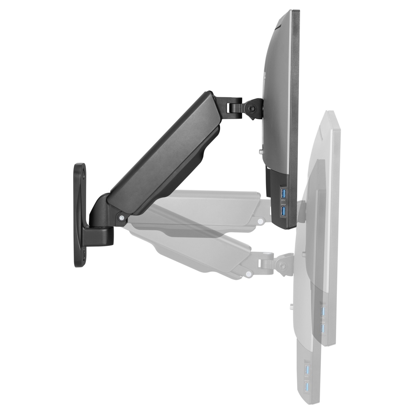 Equip 17-32 Monitor-Wandhalterung - Armlänge: 334 mm - Schrauben - 9 kg - 43.2 cm (17 Zoll) - 81.3