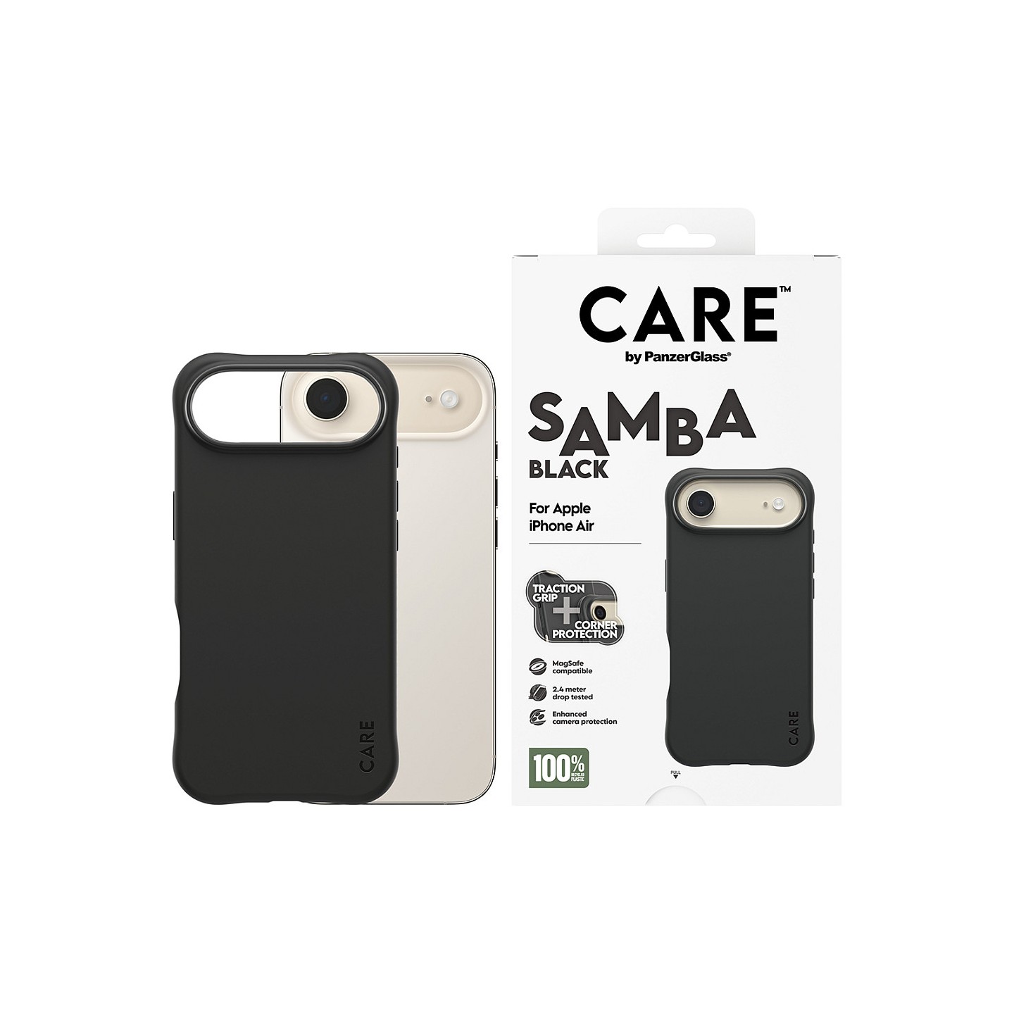 CARE fashionable Samba black MagSafe iPhone Air — Buy in Cyprus with Fast Delivery