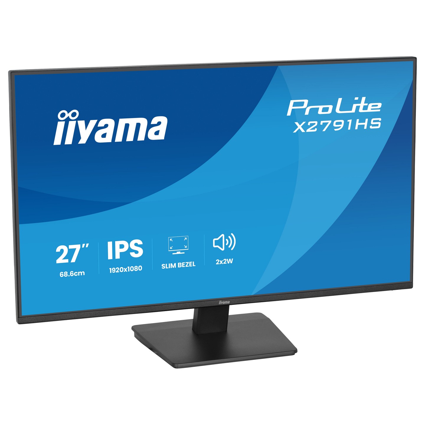 IIYAMA 68.6cm (27') X2791HS-B1 16:9 HDMI+DP IPS — Buy in Cyprus with Fast Delivery