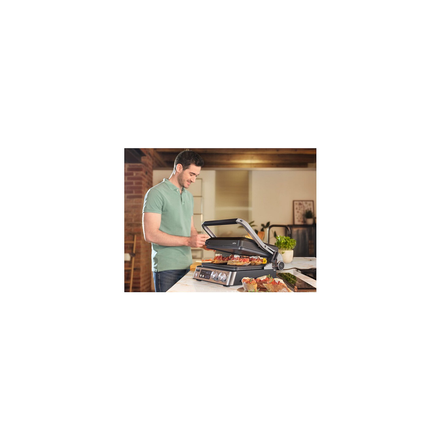 Houshold MultiGrill 7 Kontaktgrill CG 7040 (edelstahl. 2.000 Watt) — Buy in Cyprus with Fast Delivery
