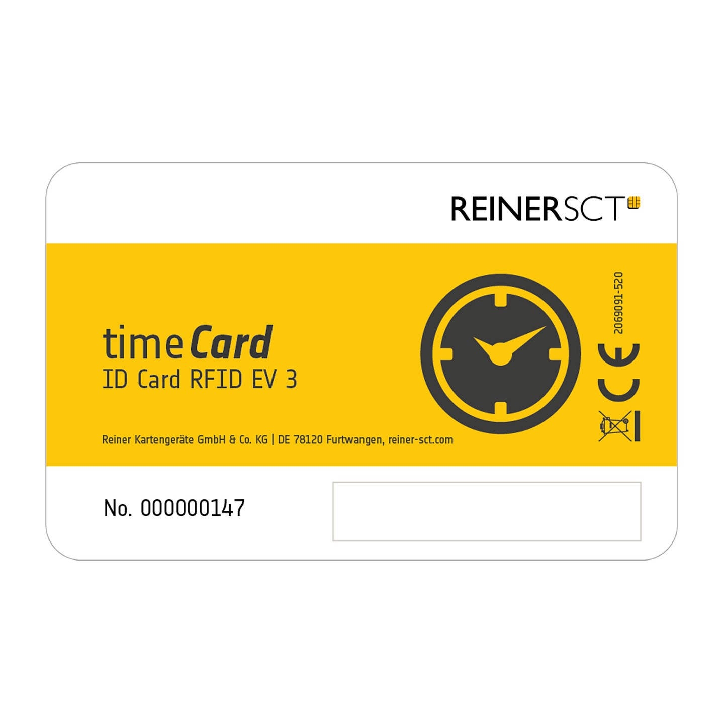 ReinerSCT timeCard Premium chip card 25 DES — Buy in Cyprus with Fast Delivery