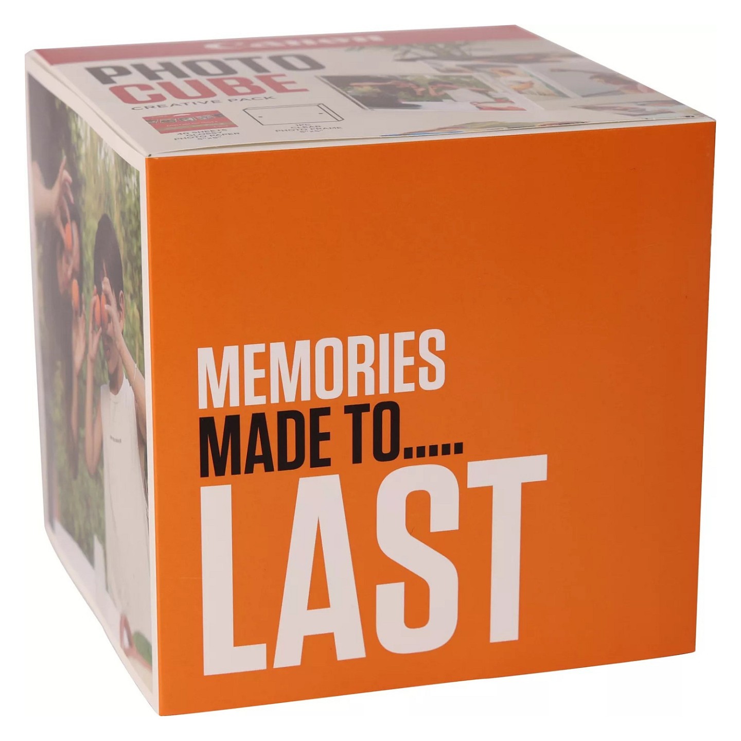Canon PP-201 13x13 cm Photo Cube Creative Pack White Orange 40 Bl — Buy in Cyprus with Fast Delivery