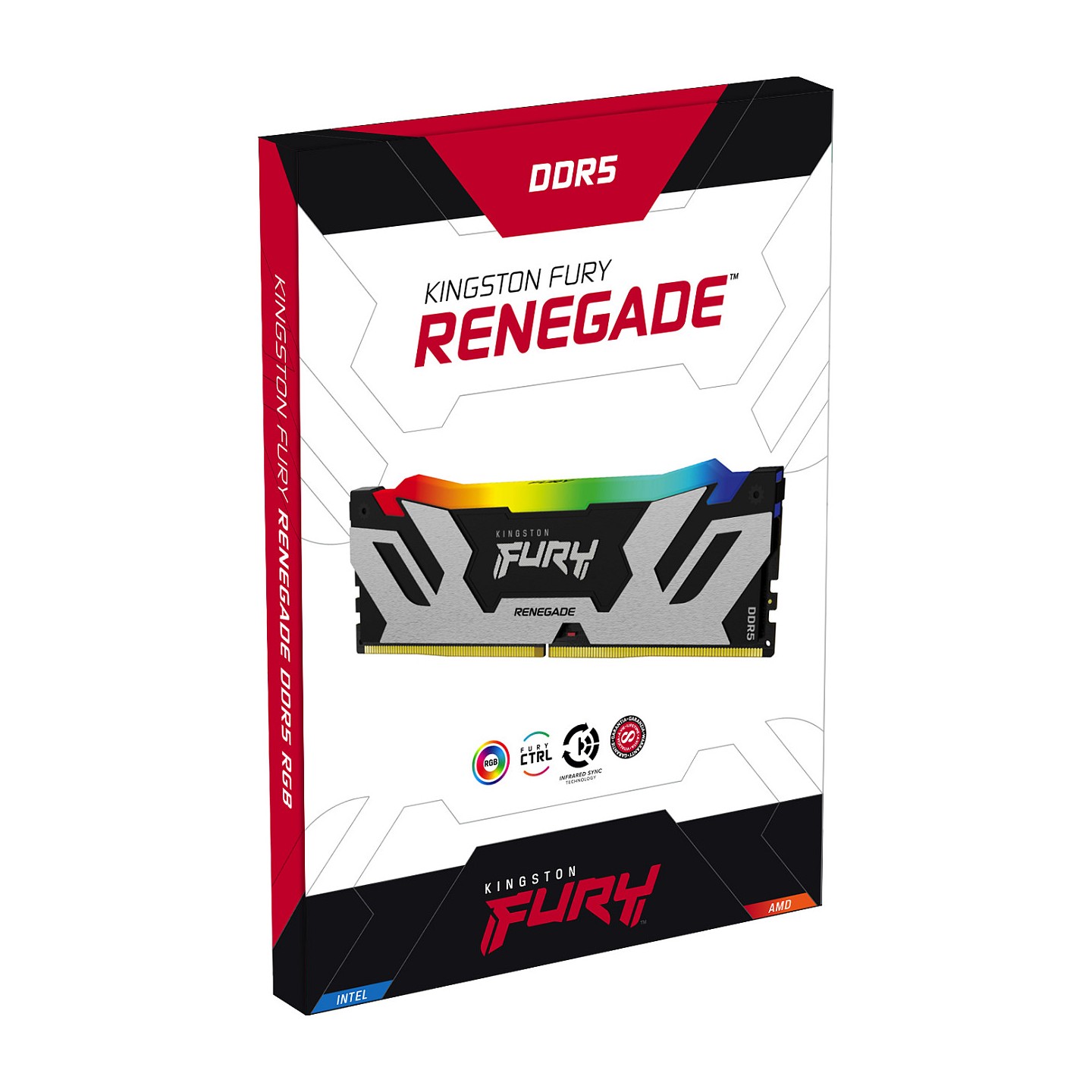 KINGSTON 32GB 6400MT s DDR5 CL32 DIMM FURY Renegade RGB XMP — Buy in Cyprus with Fast Delivery
