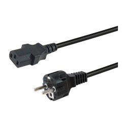 Equip Stromkabel CEE 7 7 - to C13 St Bu schwarz 3.00m PVC — Buy in Cyprus with Fast Delivery