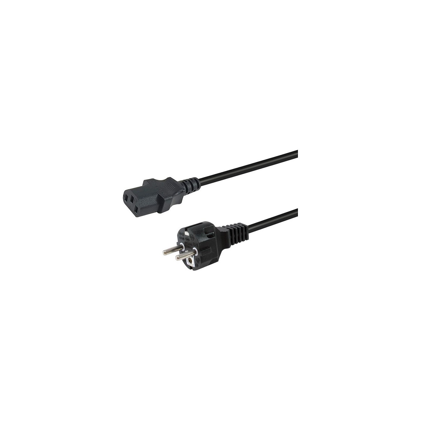 Equip Stromkabel CEE 7 7 - to C13 St Bu schwarz 3.00m PVC — Buy in Cyprus with Fast Delivery