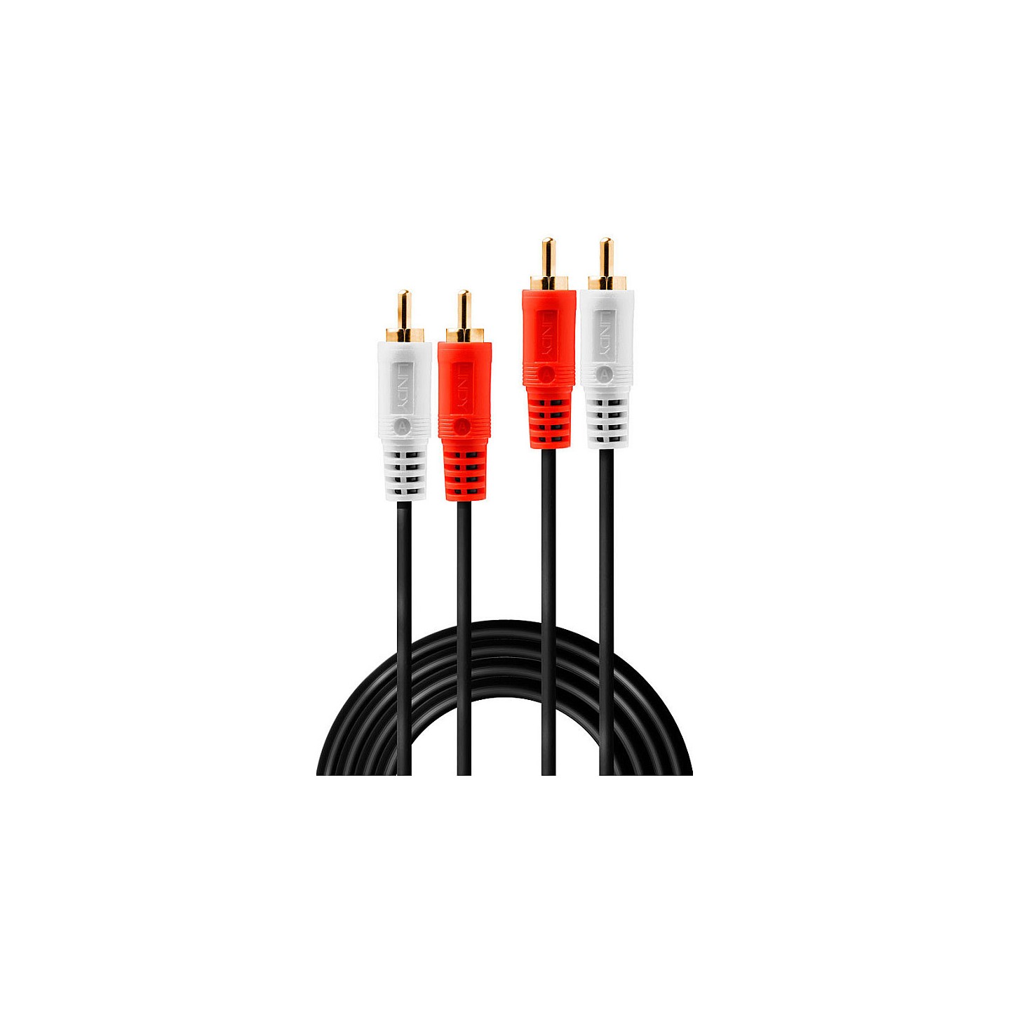 LINDY Audiokabel 1m 2xRCA 2xRCA (Chinch) m m vergoldet — Buy in Cyprus with Fast Delivery