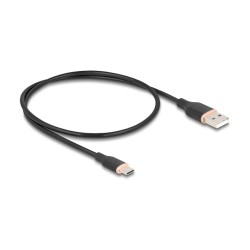 DELOCK USB 2.0 Kabel USB Typ-A St to USB Typ-C St 0.5m schw. — Buy in Cyprus with Fast Delivery