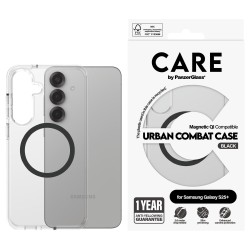 CARE Flagship Case Clear Black QI Compatible Galaxy S25 Plus — Buy in Cyprus with Fast Delivery