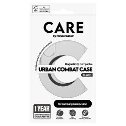 CARE Flagship Case Clear Black QI Compatible Galaxy S25 Plus — Buy in Cyprus with Fast Delivery