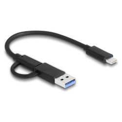 Delock USB Type-CTM Card Reader im Aluminium Gehäuse für CFexpress oder XQD Speicherkarten