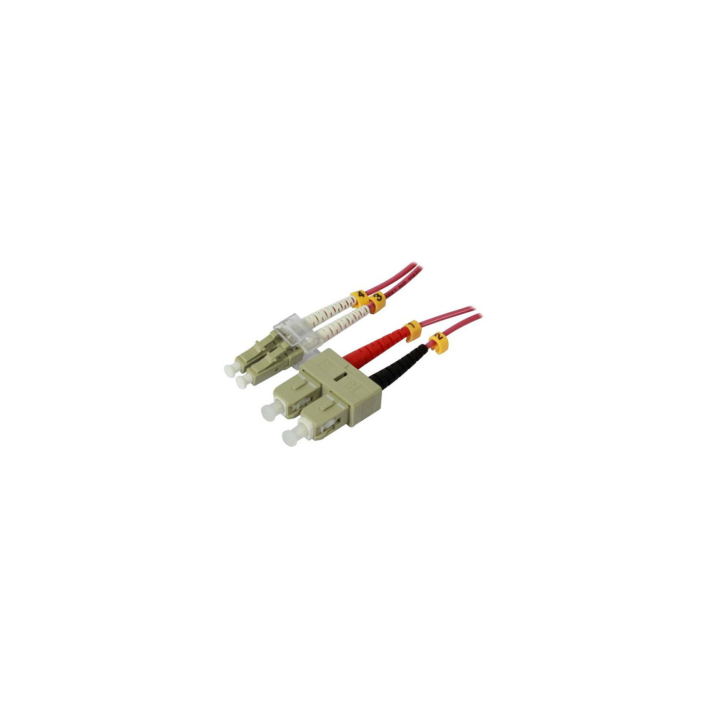 Synergy21 LWL-2-Faser-Patchk. 1.0mtr.LC-SC. 50 125um.OM4. AD2mm. — Buy in Cyprus with Fast Delivery