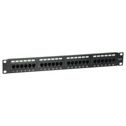 Equip Patchpanel 24x RJ45 Cat5e 19' UTP 1HE schwarz — Buy in Cyprus with Fast Delivery