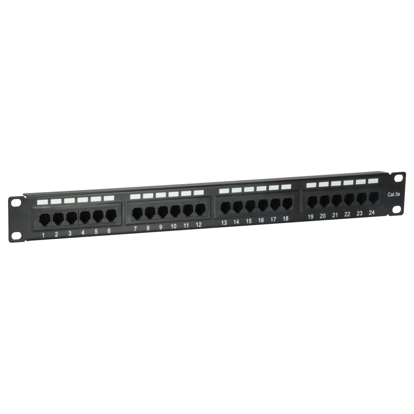Equip Patchpanel 24x RJ45 Cat5e 19' UTP 1HE schwarz — Buy in Cyprus with Fast Delivery