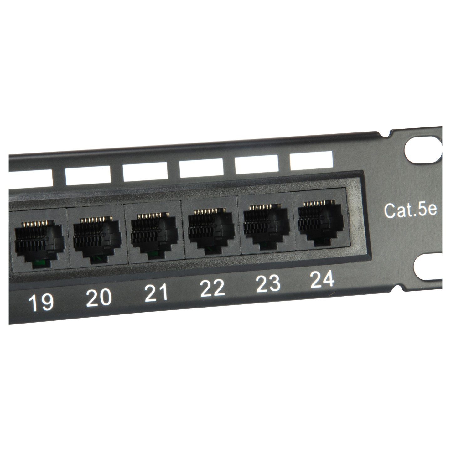 Equip Patchpanel 24x RJ45 Cat5e 19' UTP 1HE schwarz — Buy in Cyprus with Fast Delivery