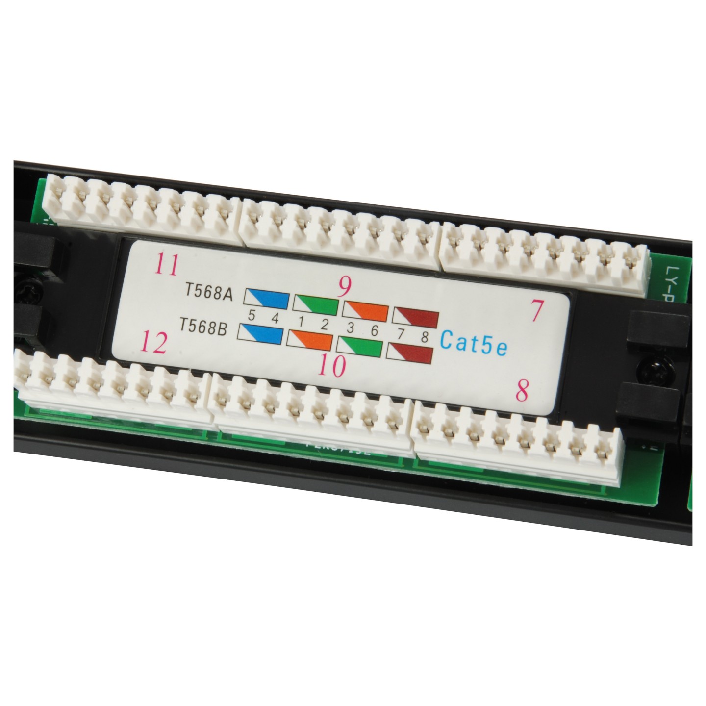 Equip Patchpanel 24x RJ45 Cat5e 19' UTP 1HE schwarz — Buy in Cyprus with Fast Delivery