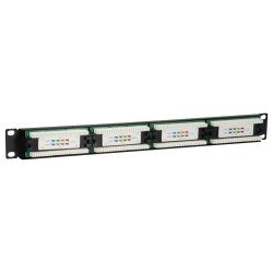 Equip Patchpanel 24x RJ45 Cat5e 19' UTP 1HE schwarz — Buy in Cyprus with Fast Delivery