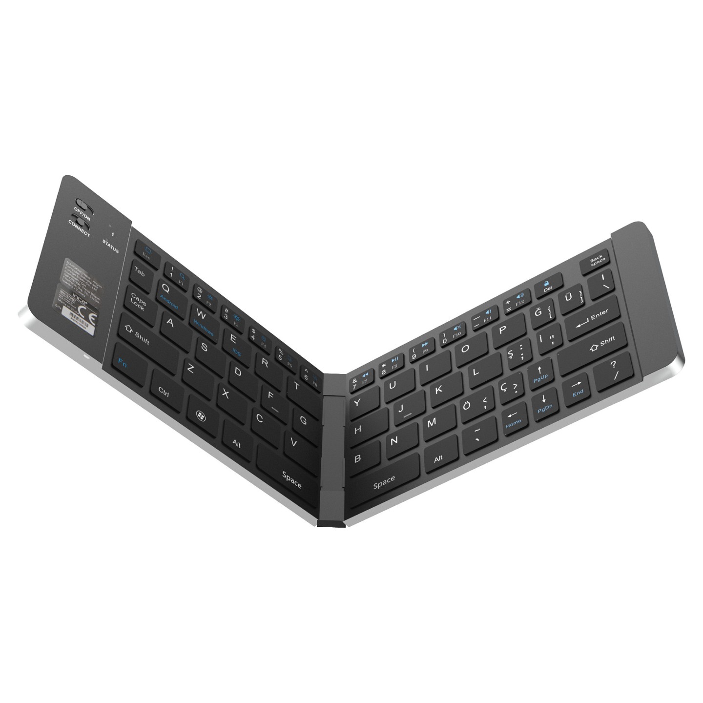 INCA Tastatur + Maus IBK-579BT BT 3.0 Mini-Größe. faltbar. 5-10m silver — Buy in Cyprus with Fast Delivery