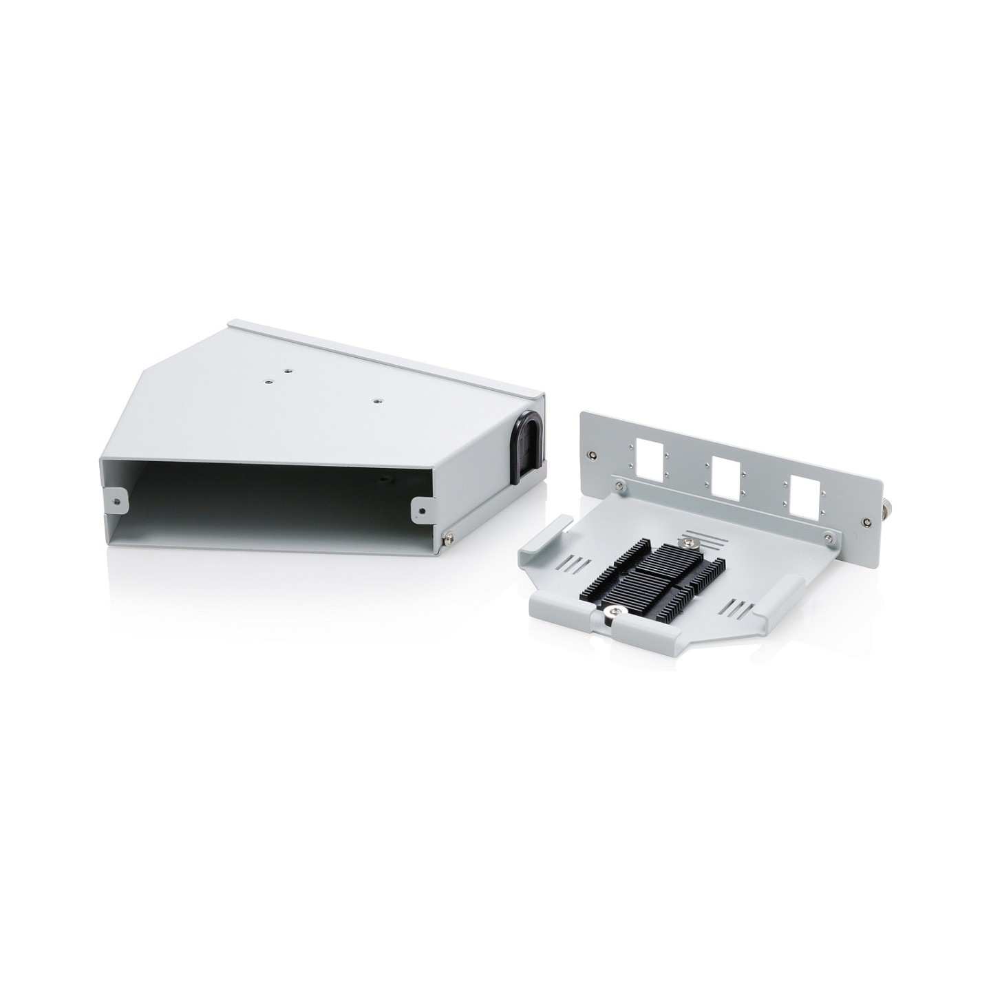 DIGITUS LWL Hutschienen 6 SC SX LC DX abgewinkelt grau — Buy in Cyprus with Fast Delivery
