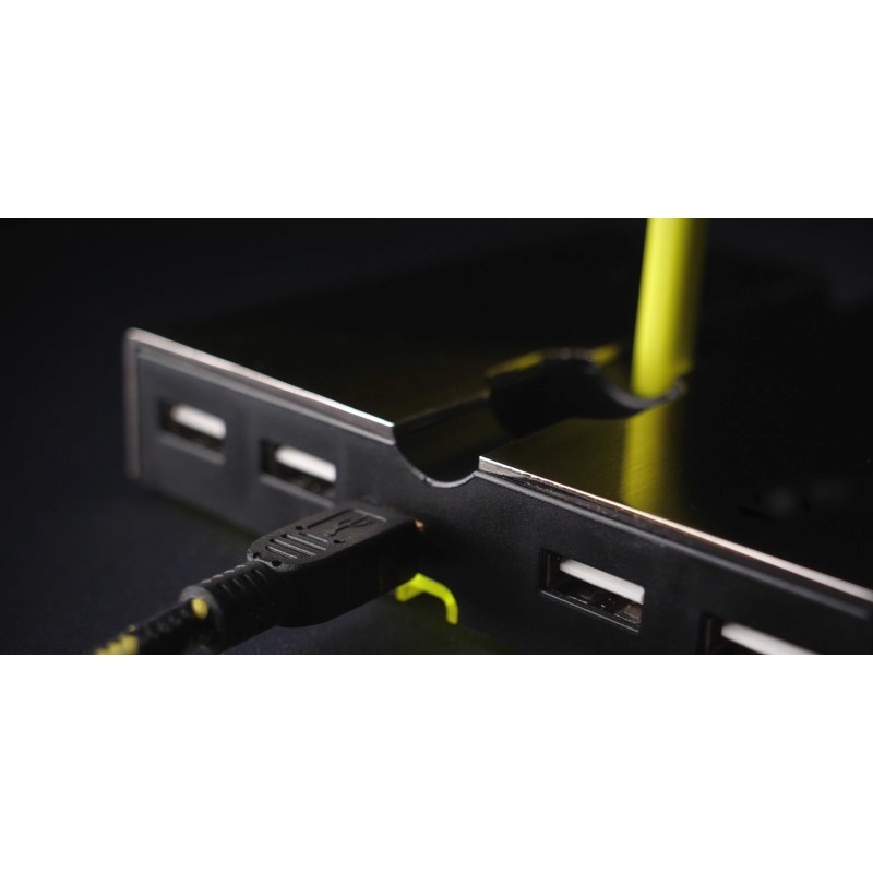 Buy CHERRY Xtrfy Mouse Bungee B4 - XG-B1-LED - LED 4-Port USB 2.0 Hub, 1.5m Cable in Cyprus, Nicosia, Limassol, Larnaka, Pafos