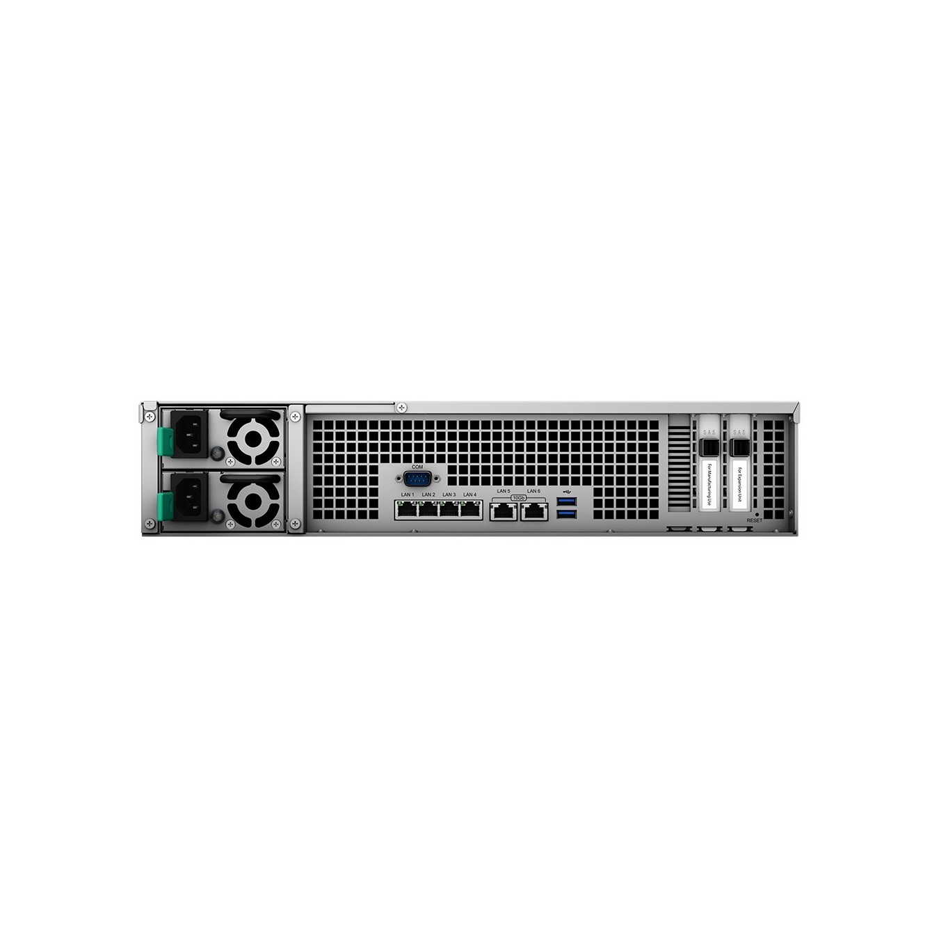 Synology FlashStation FS3600 - 24-Bay 2U Rack NAS - Intel Xeon D-1567 2.1/2.7GHz, 16GB DDR4, Black