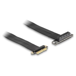 Riser Karte PCI Express x4 Stecker zu x4 Slot 90° gewinkelt mit Kabel 30 cm — Buy in Cyprus with Fast Delivery