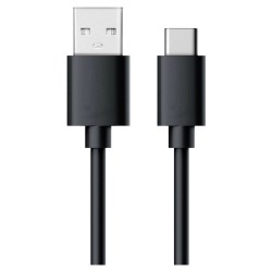 RealPower Datenkabel schwarz USB-A auf USB-C — Buy in Cyprus with Fast Delivery