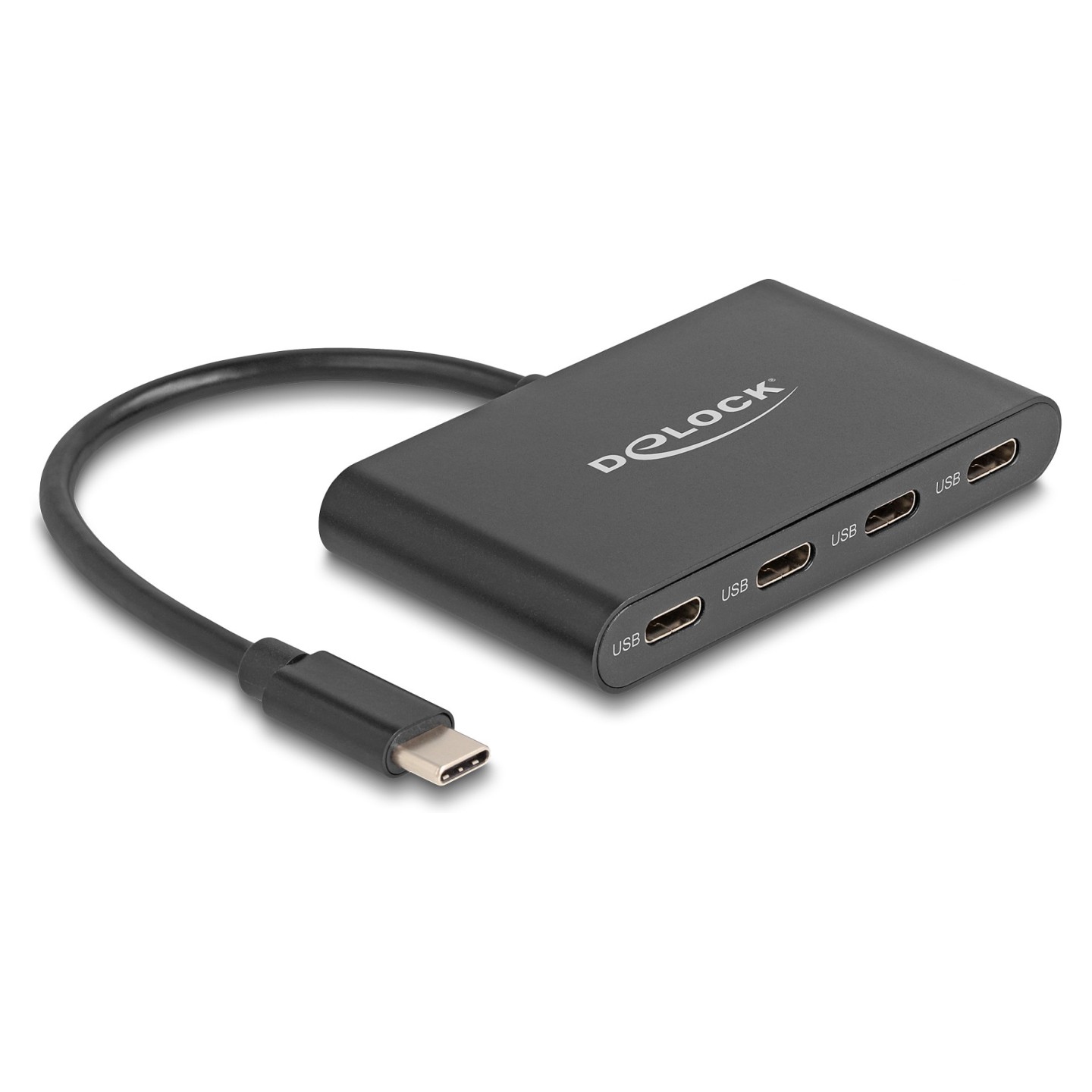 DELOCK USB 3.2 Gen 2 USB Type-C Hub mit 4 x USB Type-C Buchse - 10 Gbps — Buy in Cyprus with Fast Delivery