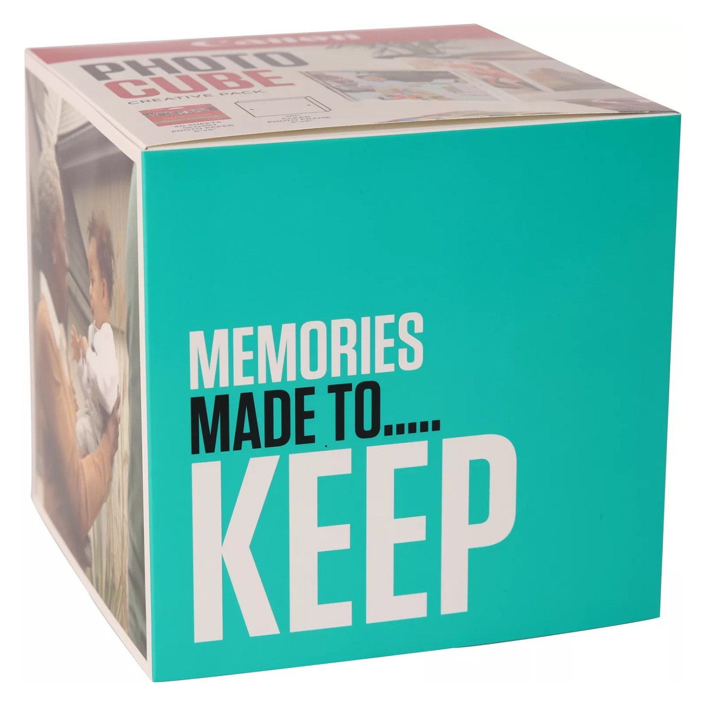 CANON Photo Cube Creative + PP-201 inkl.Fotopapier 40Bl. glossy blau — Buy in Cyprus with Fast Delivery