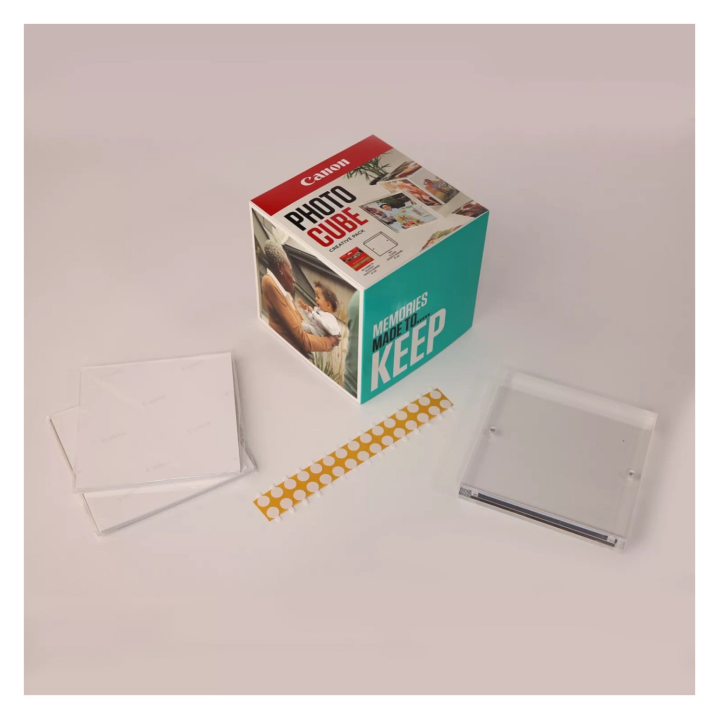CANON Photo Cube Creative + PP-201 inkl.Fotopapier 40Bl. glossy blau — Buy in Cyprus with Fast Delivery