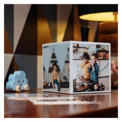 CANON Photo Cube Creative + PP-201 inkl.Fotopapier 40Bl. glossy blau — Buy in Cyprus with Fast Delivery