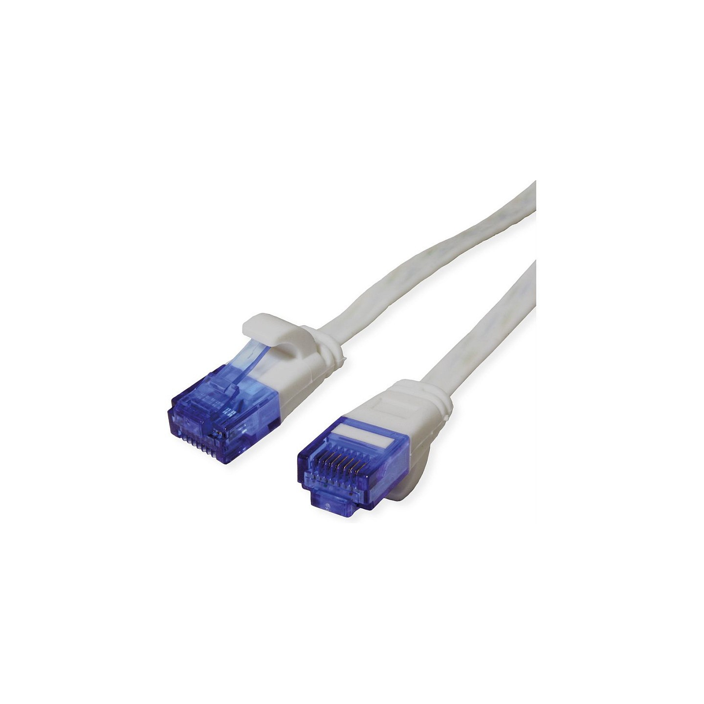 VALUE Patchkabel Cat.6A (Class EA) UTP. extra-flach. grau. 1 m — Buy in Cyprus with Fast Delivery