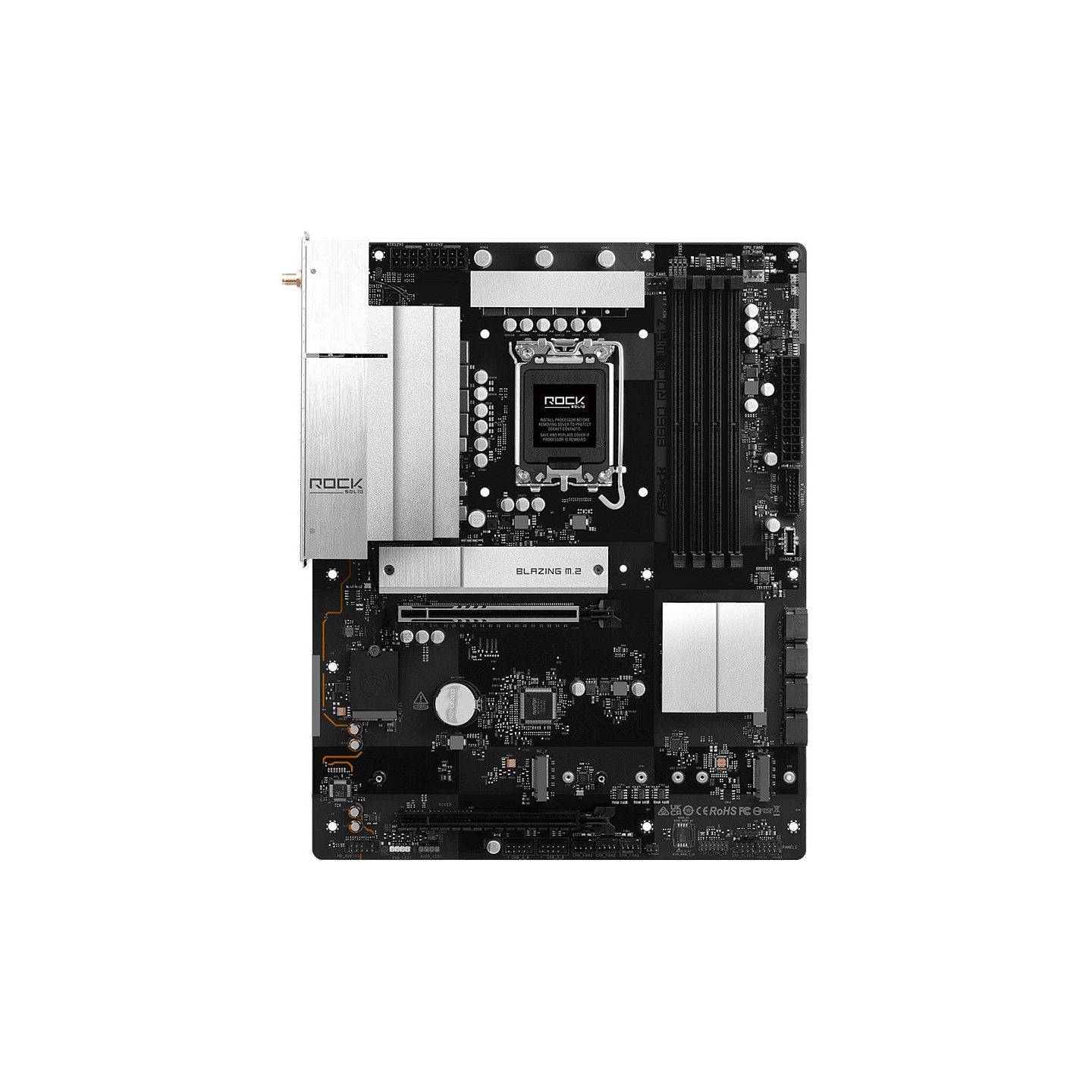 ASROCK B860 Rock WiFi 7 DDR5 Intel S1851 retail — Buy in Cyprus with Fast Delivery