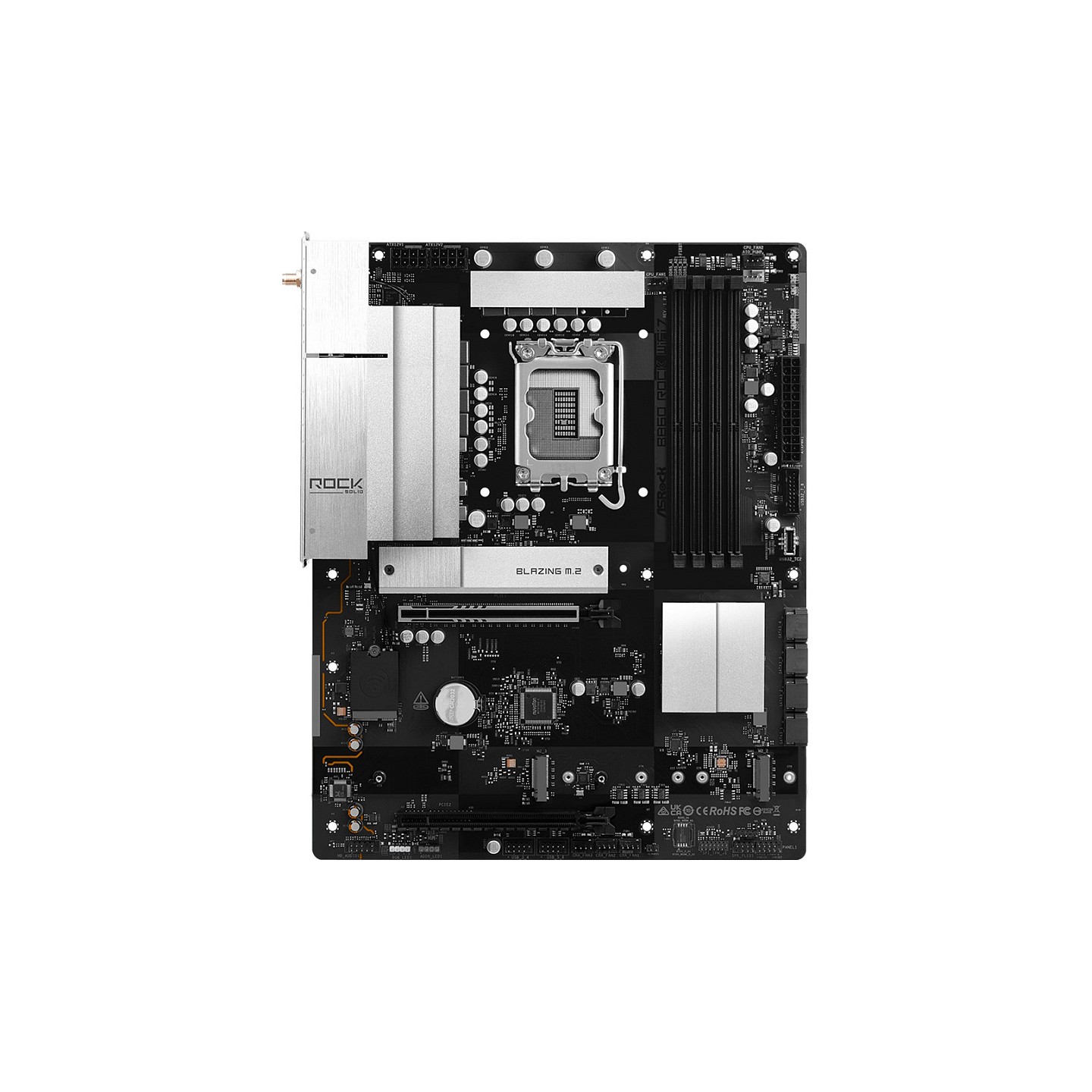 ASROCK B860 Rock WiFi 7 DDR5 Intel S1851 retail — Buy in Cyprus with Fast Delivery