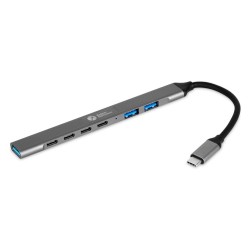 BakkerElkhuizen USB-C Hub 7-in-1 (3 x USB-A + 4 x USB-C) — Buy in Cyprus with Fast Delivery
