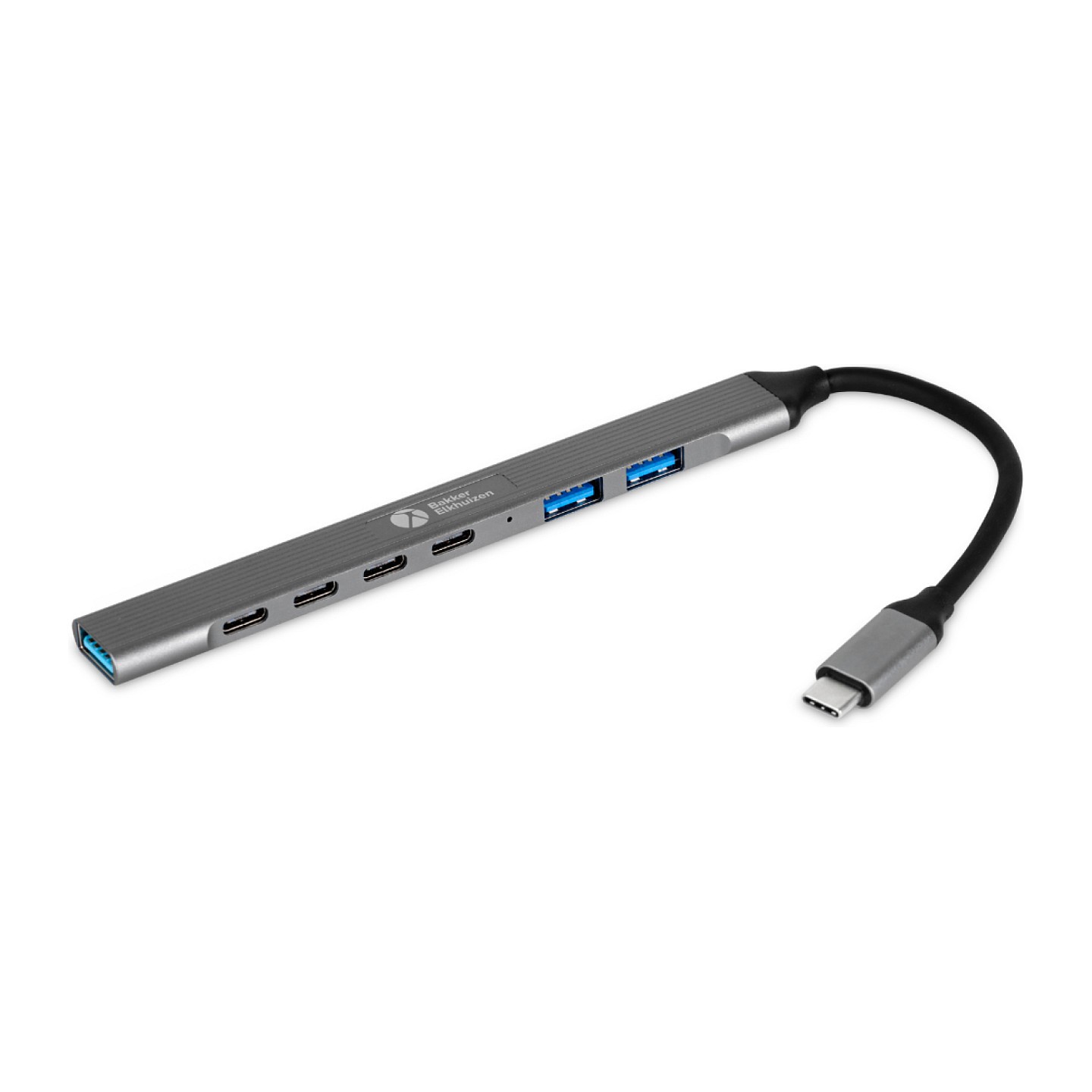 BakkerElkhuizen USB-C Hub 7-in-1 (3 x USB-A + 4 x USB-C) — Buy in Cyprus with Fast Delivery