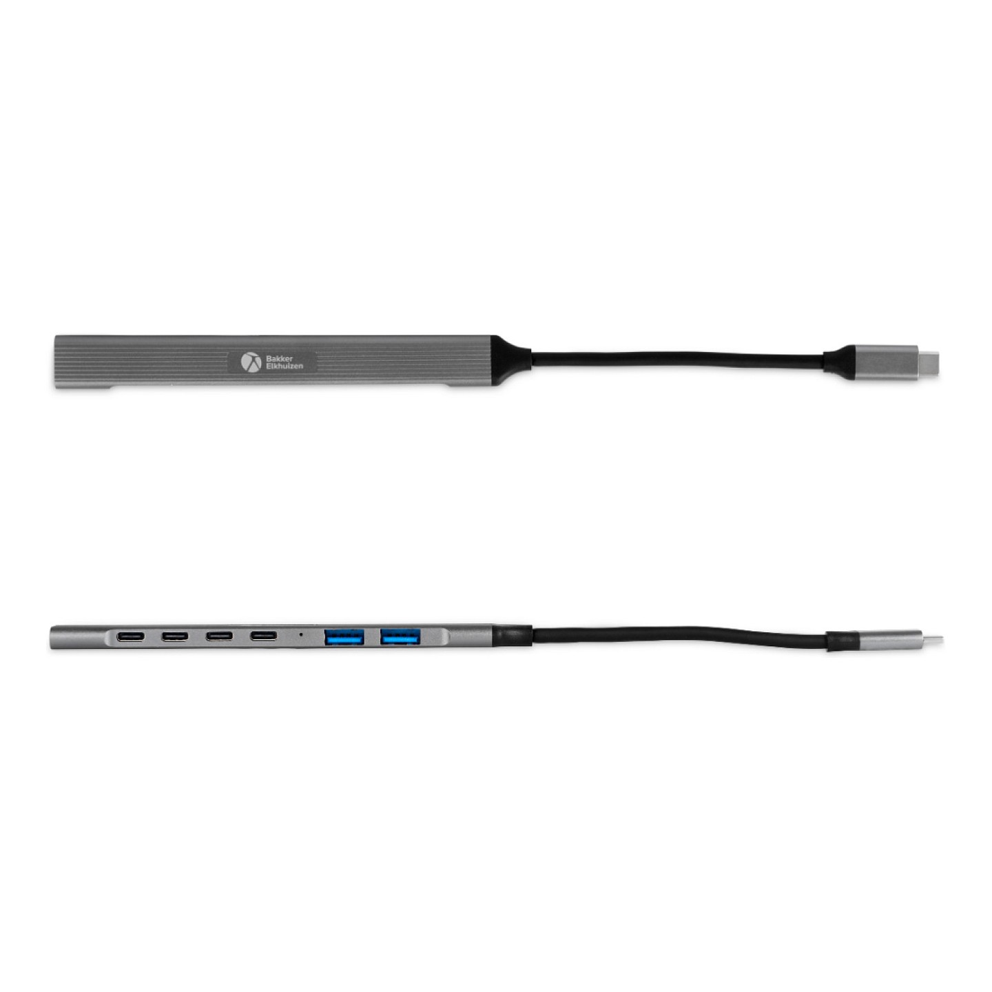 BakkerElkhuizen USB-C Hub 7-in-1 (3 x USB-A + 4 x USB-C) — Buy in Cyprus with Fast Delivery
