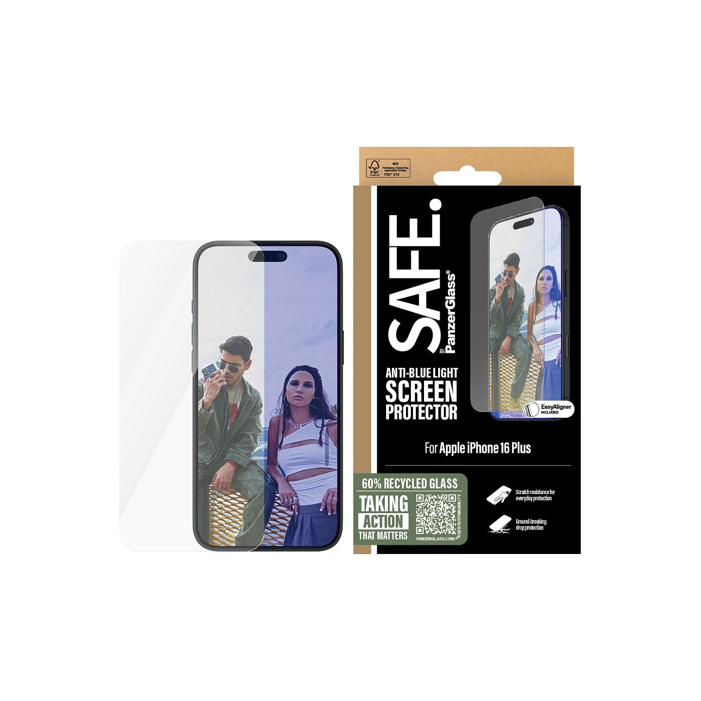 SAFE EyeCare iPhone 16 15 Plus UWF — Buy in Cyprus with Fast Delivery