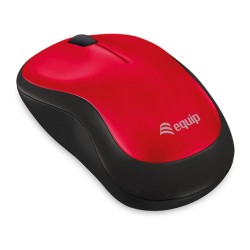 Equip Optische Maus kabellos USB Komfort R+L rot — Buy in Cyprus with Fast Delivery