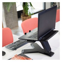 ERGOTRON Neo-Flex Notebook Lift Stand schwarz mit 1.6-6.3kg. belastbar 15cm Anhebung — Buy in Cyprus with Fast Delivery